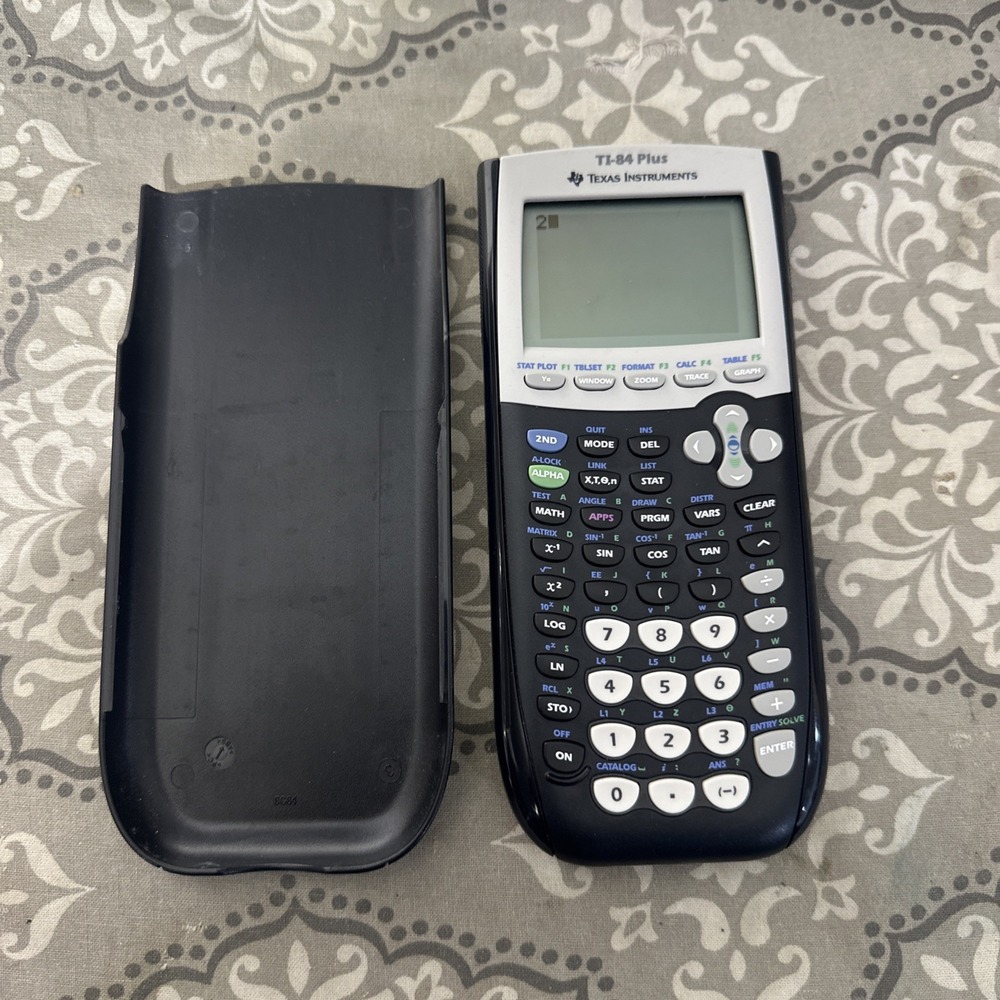 Texas Instruments TI-84 Plus Graphing Calculator w/ Slide Cover